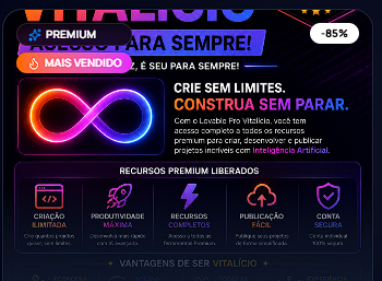 Lovable Pro — Vitalício